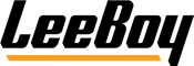 LeeBoy stylized black text logo with an orange underline.