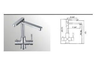 Bregenz flexible head faucet