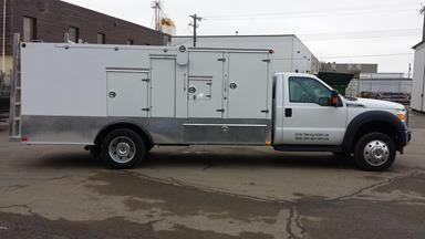 2014 Ford F450 with Boss Series I Vacuum Body