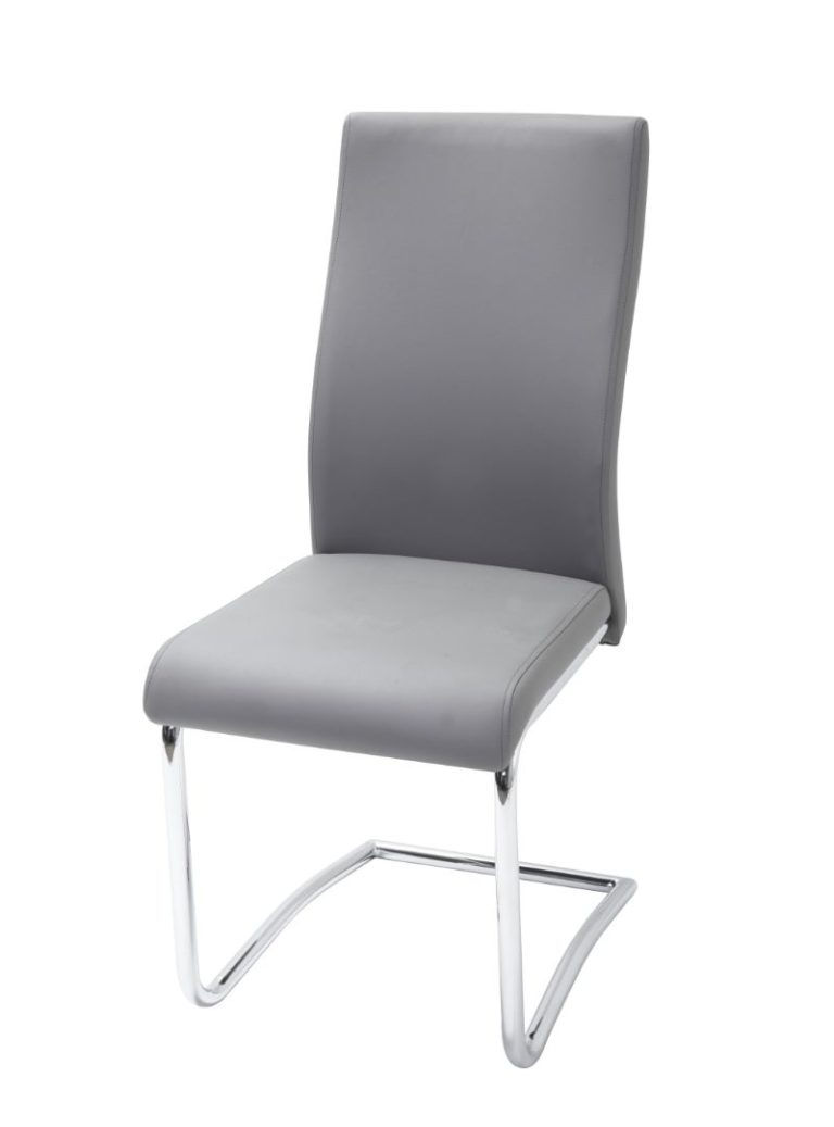 Thumbnail: Accord Cantilever Dining Chair RED, BLUE, GREY, WHITE, BROWN AND BLACK Set of 2 