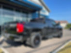 Une camionnette Chevrolet vue de derrière