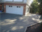 driveway outside a garage