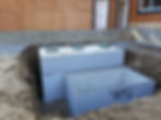 septic tanks being installed