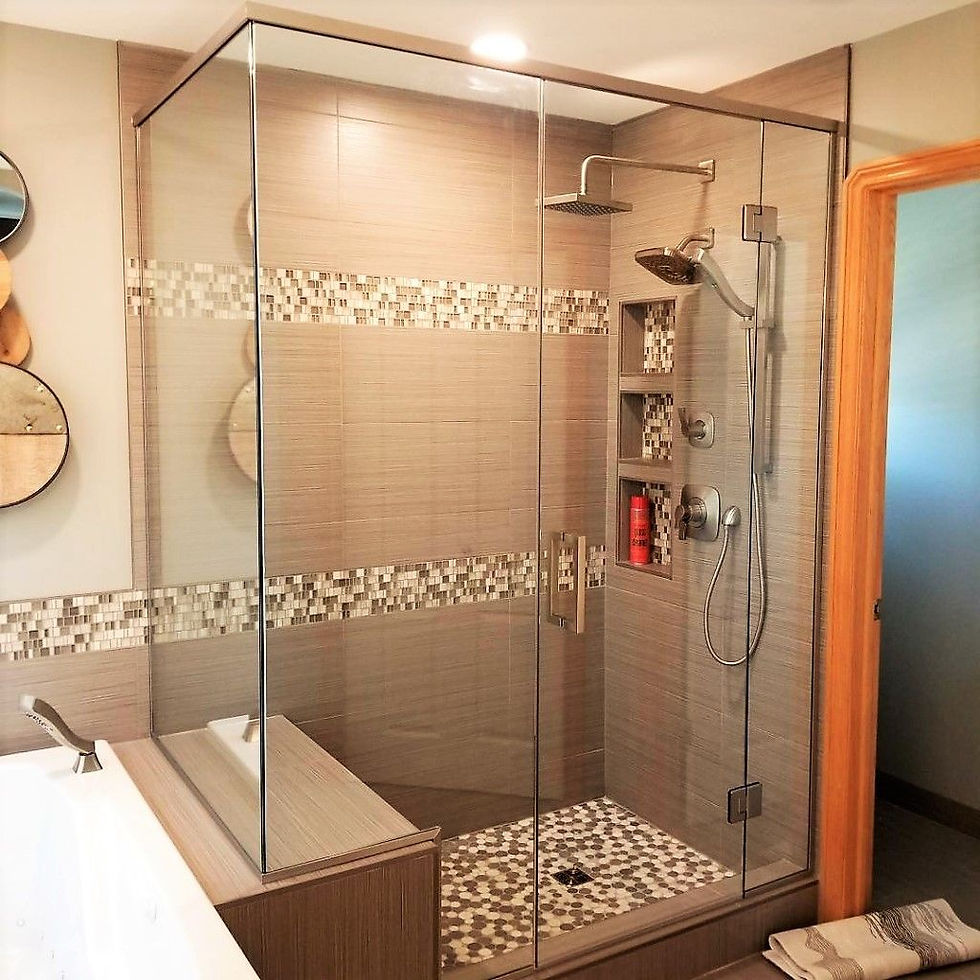 Glass shower