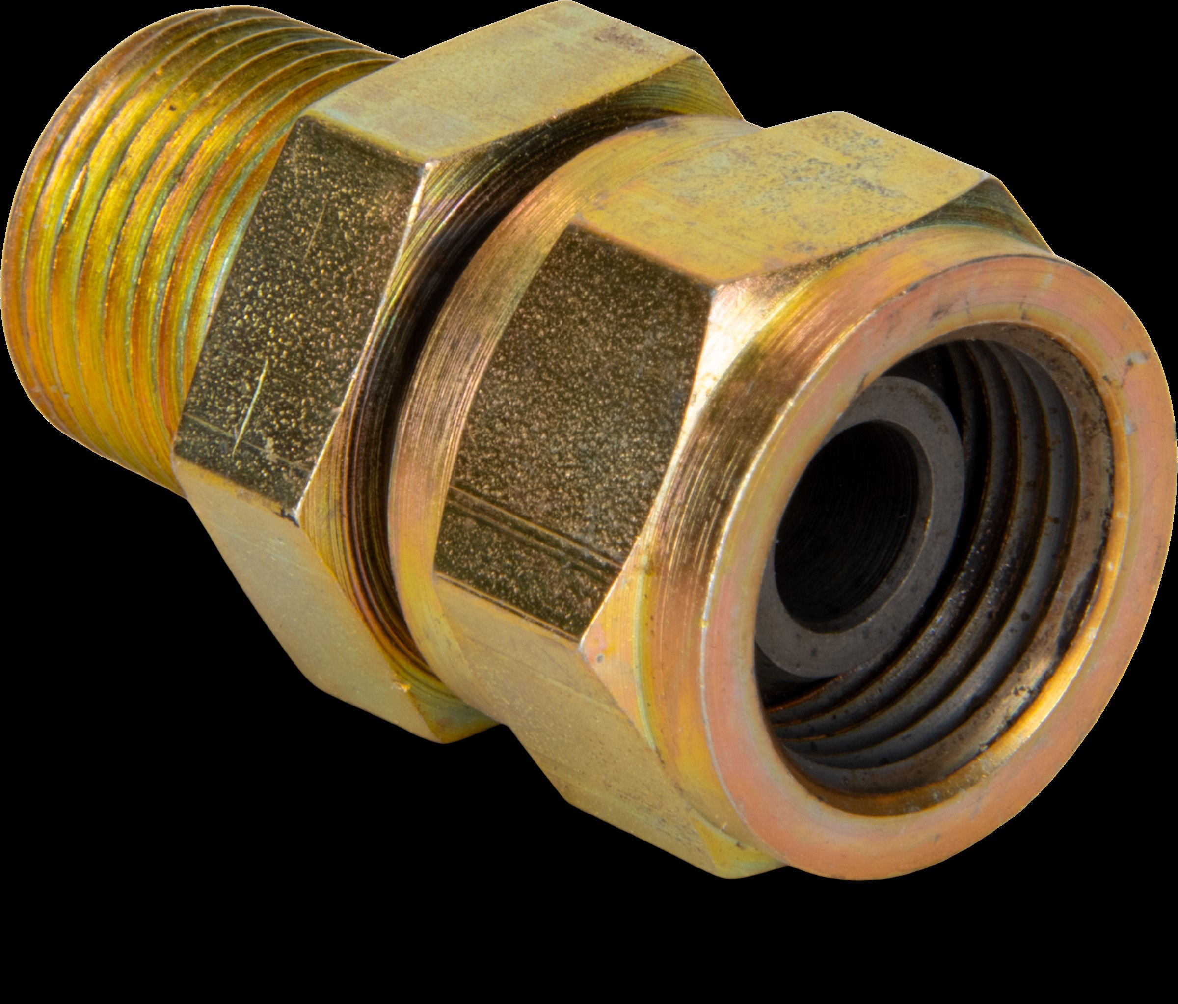 Enerpac FZ1660 3/8" Male x 3/8" Female NPTF Swivel Fitting