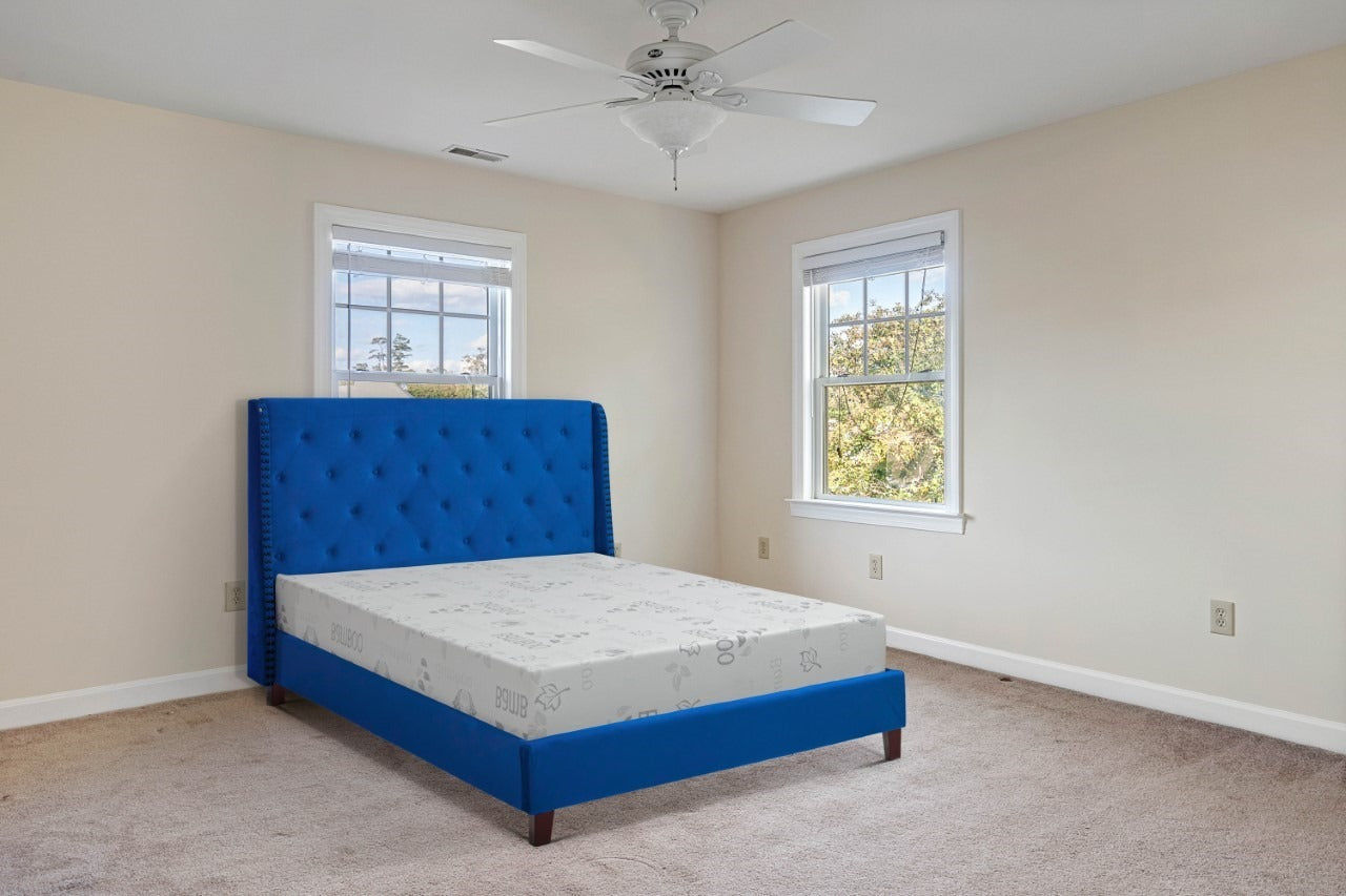 Marco Bed Set KING BLUE