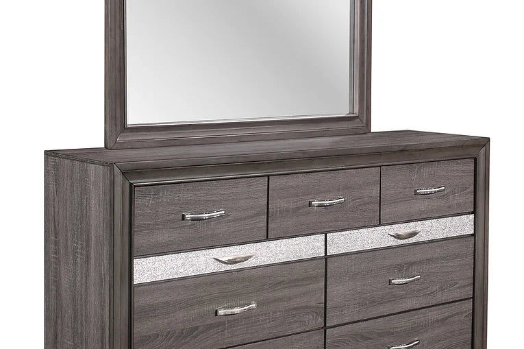 Thumbnail: Harper King 8 Piece Storage and Sparkle Bedroom Set