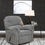 Thumbnail: Allmaxx Recliner in Pewter by Ashley Signature