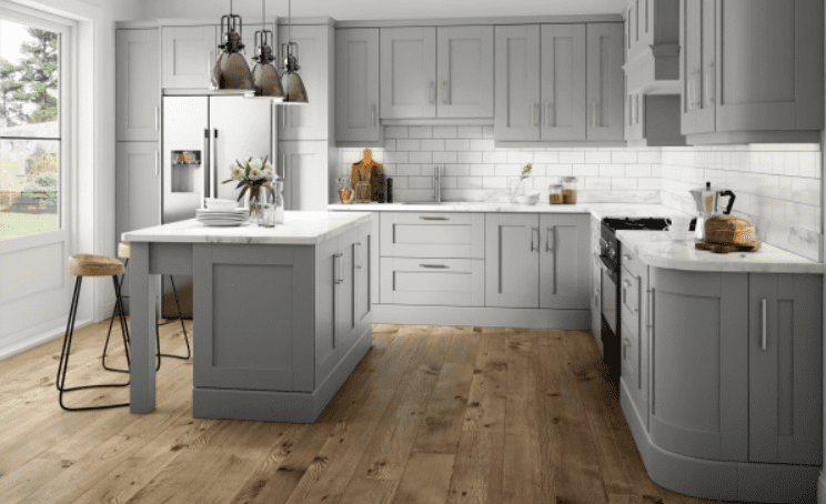 interior view of a kitchen