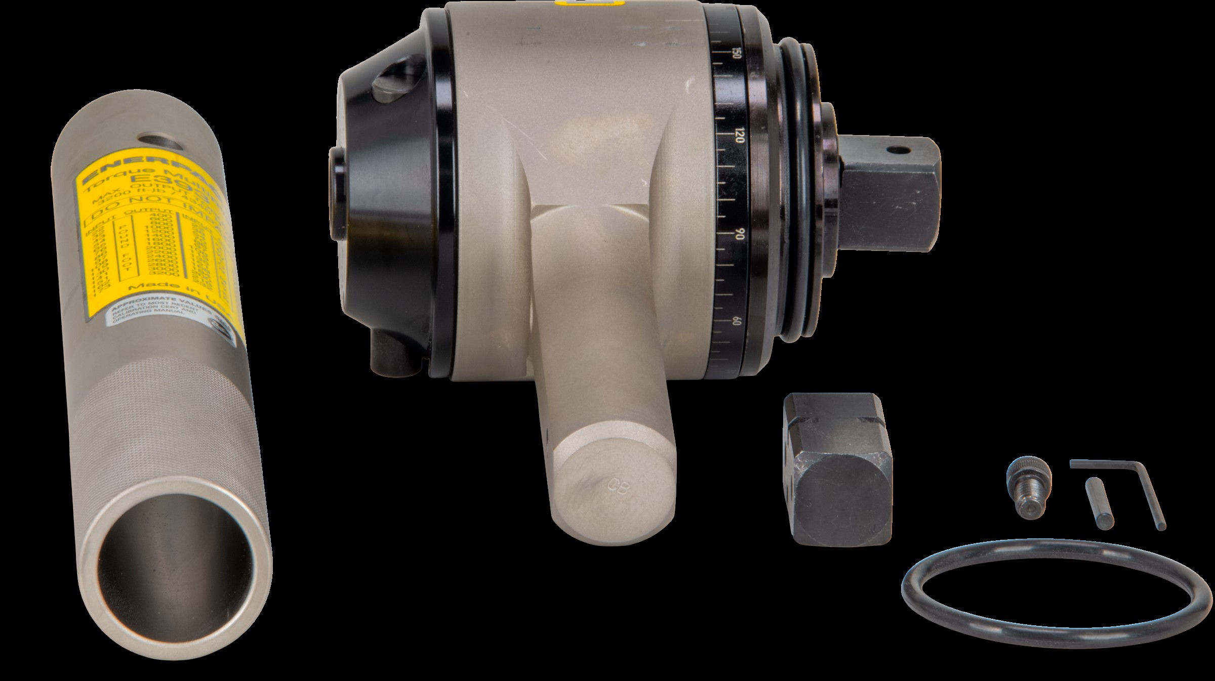 Enerpac E393 Torque Multiplier Bar 18.5:1 3200 ft-lbs. 1/2" Input 1" Output