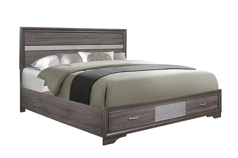 Thumbnail: Harper Double 8 Piece Storage and Sparkle Bedroom Set