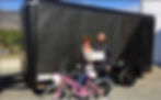 black Tailwing Cargo Trailer