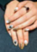 view of nail art design