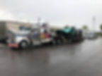 Remorquage de machines lourdes par un camion