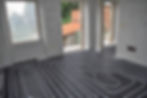 in-floor heating