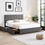 Thumbnail: Berre Tufted Upholstered 4 Drawer Bed Set in Double