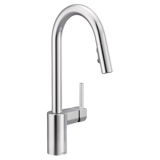 pull down single handle faucet