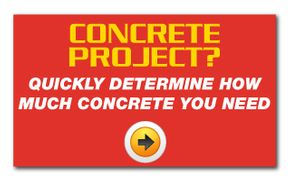 Concrete Project? Quickly determine how much concrete you need