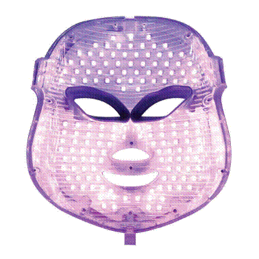 LED Face Mask - 7 Colours in One/Timer/Intensity - Made in Korea