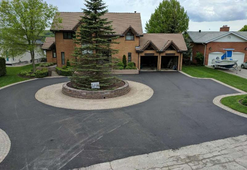 Residential driveway