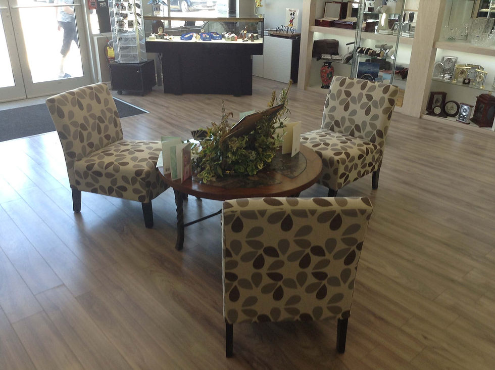 inside store