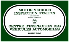 Certified by the Motor Vehicle Inspection Station