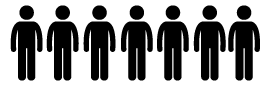 7 passagers