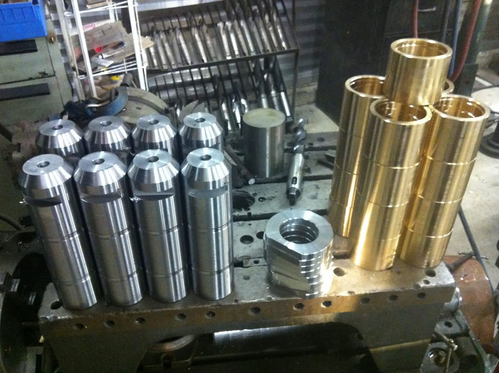 new machine metal part