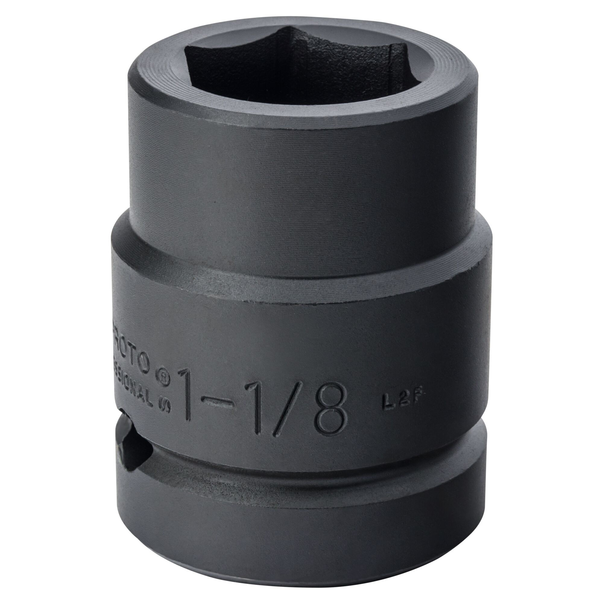 Proto J10018 1-1/8" IMPACT SOCKET 1" DRIVE 6 POINT SHALLOW