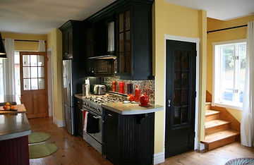 Interior view of the kitchen