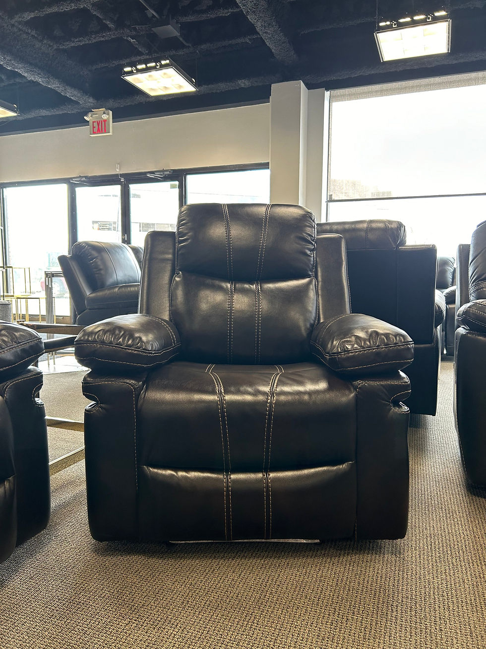 Thumbnail: Justin Brown Modern 3 PIECE Recliner Living Room Set