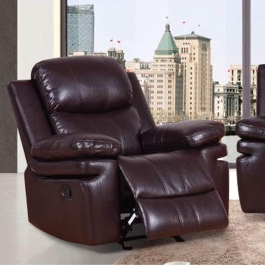 Thumbnail: Darby BROWN Modern Recliner 3 PIECE Living Room Set