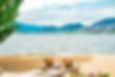 beach view with couple chairs