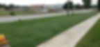 Sod installed across from school