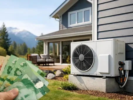 Heat Pump Rebate Savings Example for BC Homes