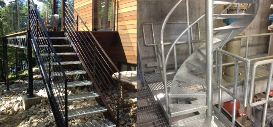 Deux escaliers