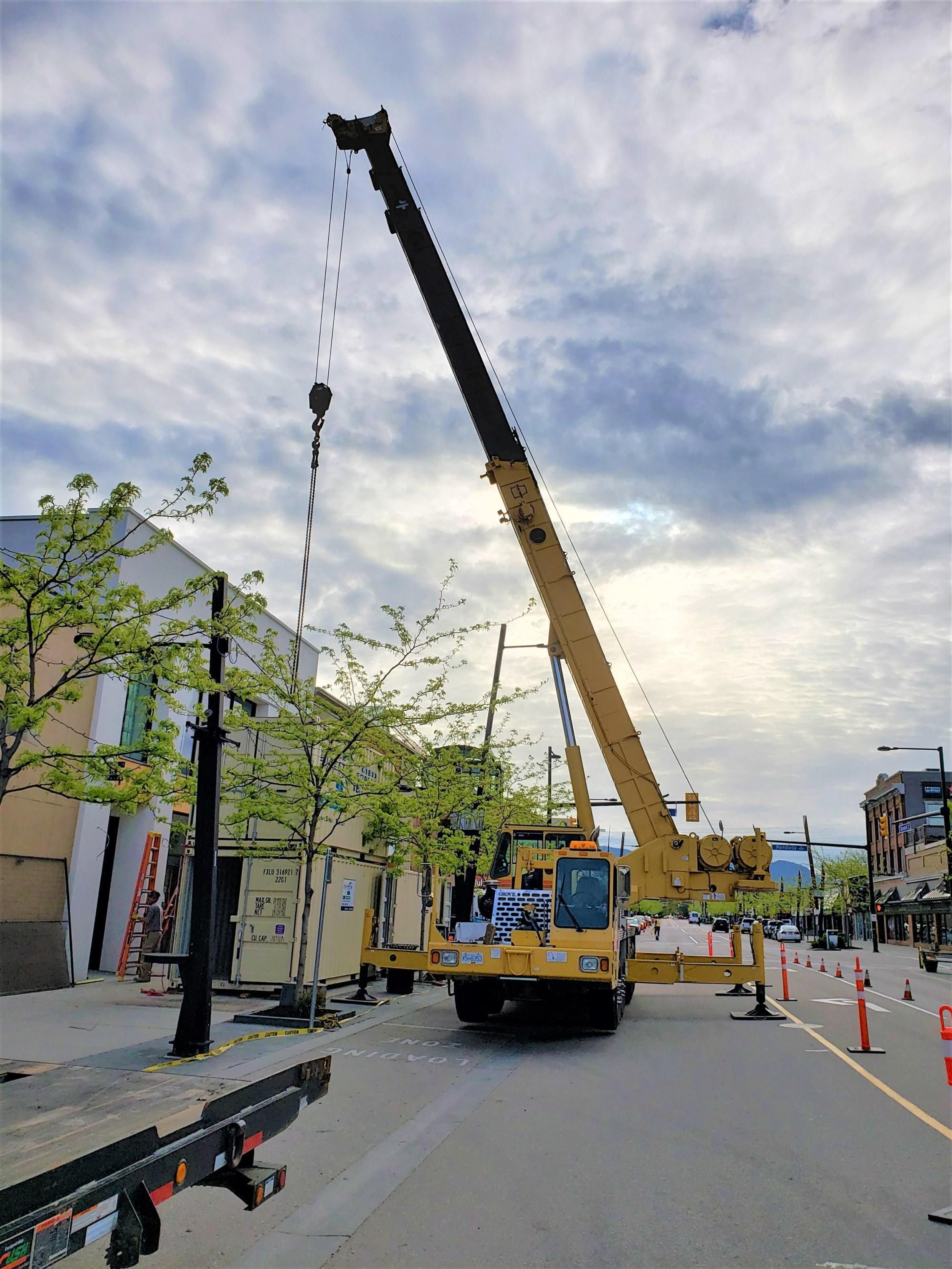 Crane Rentals Kelowna Alpha Crane