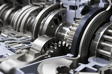 close up view of standard transmission