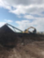 tremblay-contracting-103-excavator with conveyor