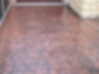Concrete Driveway with interlocking stones