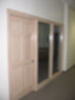 view of a door