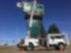 Installed Lodge Signage