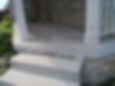 before porch renovation