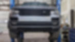 Land Rover front view at service center