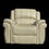 Thumbnail: Milton 3 Piece Motion Living Room Set in Ivory