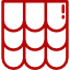 icône de toit