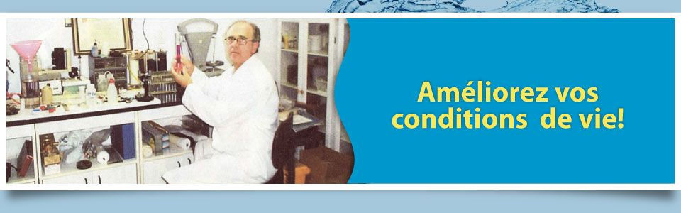 Améliorez vos conditions de vie!-chimiste de la compagnie au travail