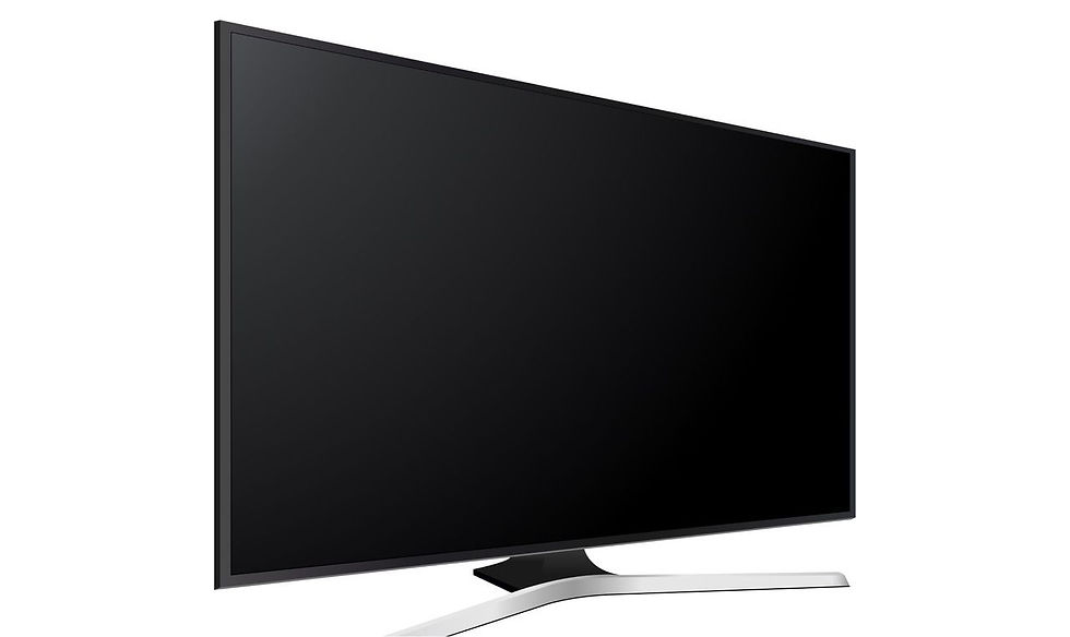 Wide television screen
