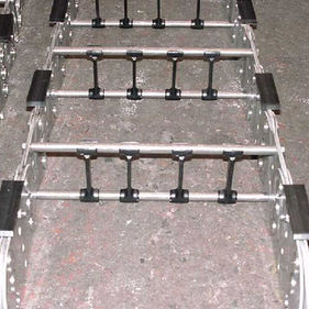 Plastic cable seperators.