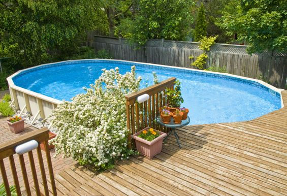 Belle piscine hors terre